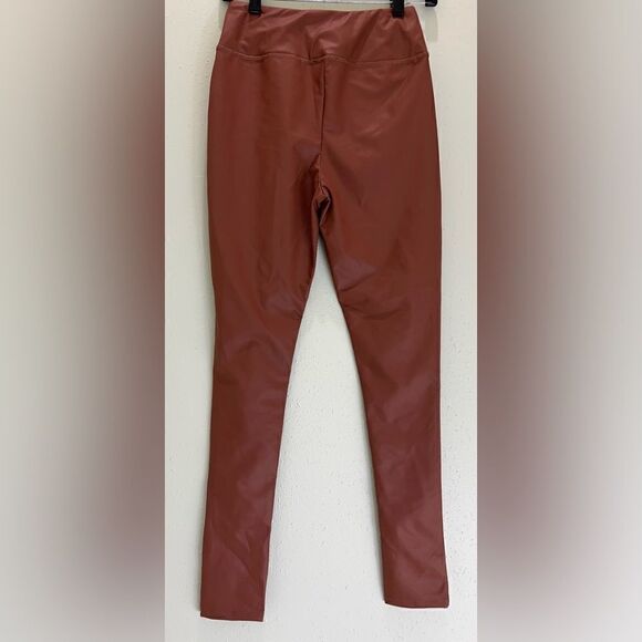NWOT Ookie& Lala High Waisted Vegan Leather Legging Size S - Picture 4 of 8